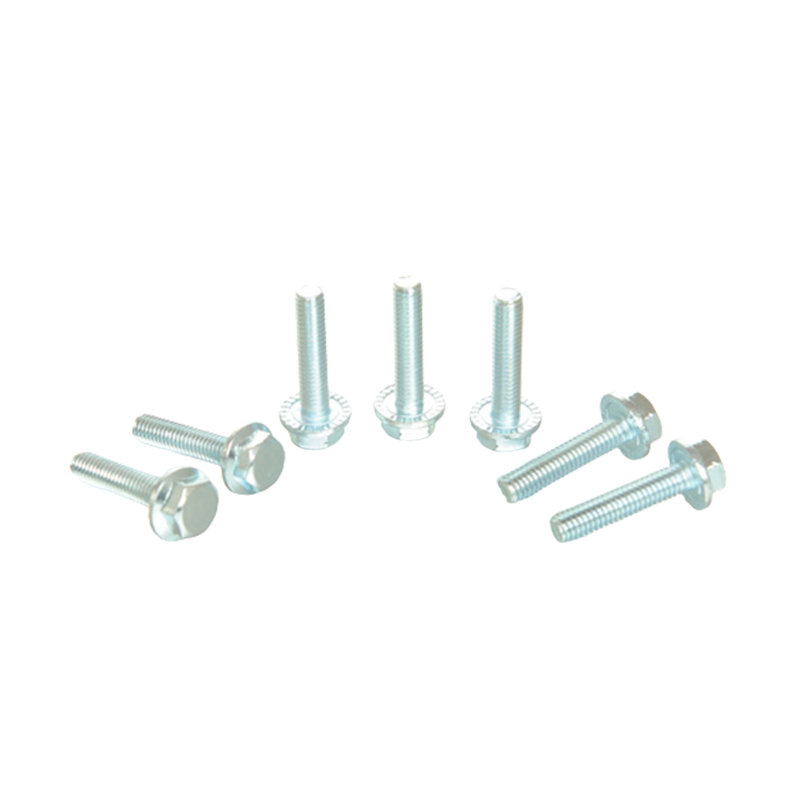 Flangia esagonale con guarnizione e viti dentate