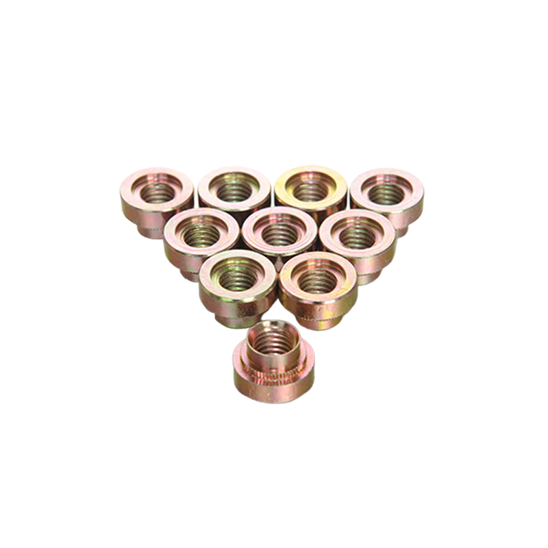 Color Pressure Zinc Preveting Nuts